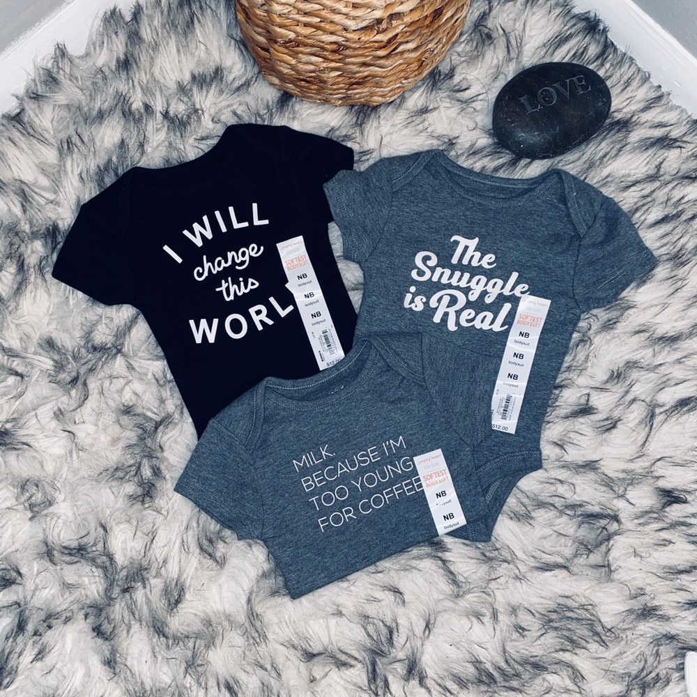 Jumping Beans onesies